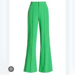 Alice+olivia green trousers pants size 10
